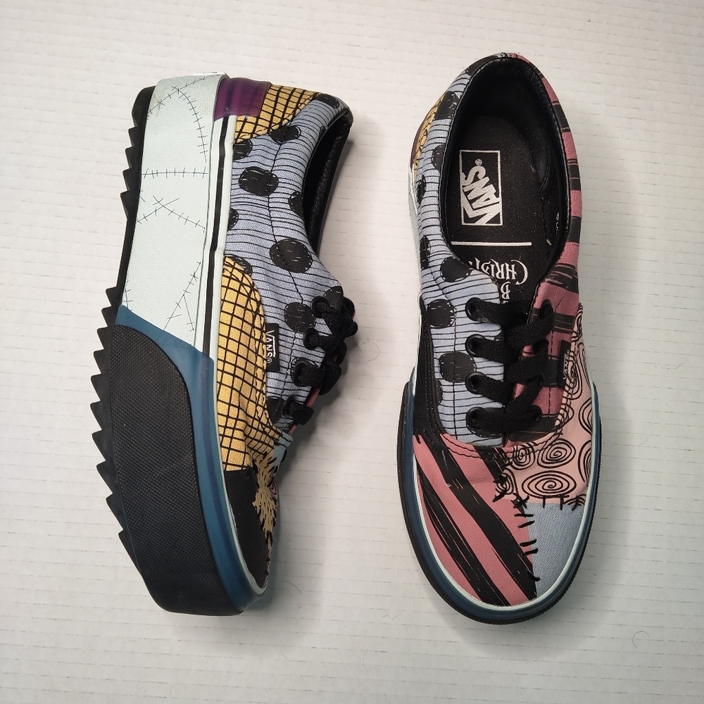 Vans x Nightmare Before Christmas Sally Era Stacked Platform Sneakers - Mens 5 - Picture 2 of 11